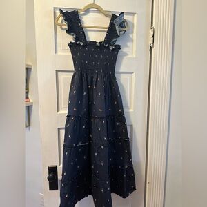 Hill House Midnight Floral Ellie Nap Dress